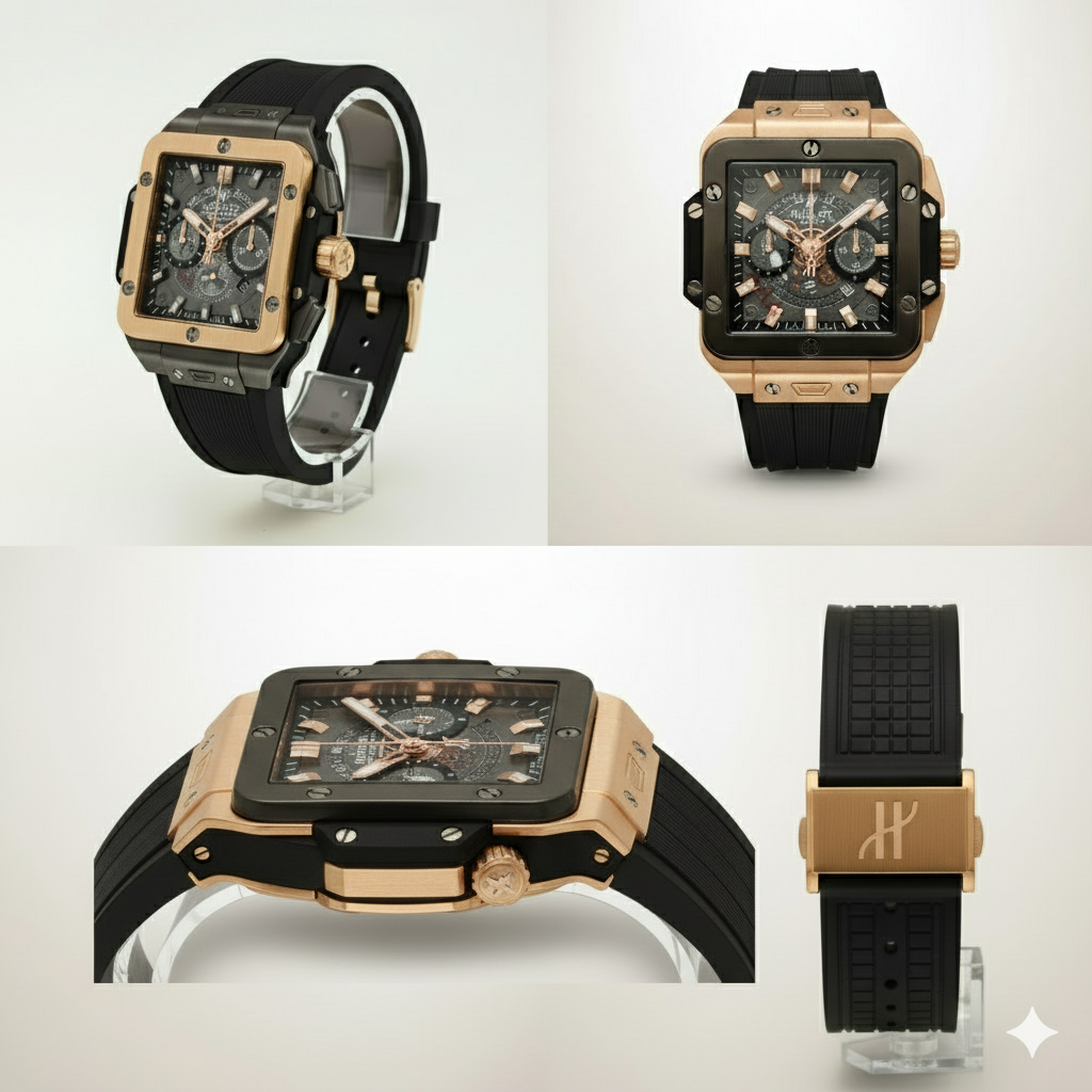 Hublot Square Bang Unico King Gold Ceramic - Image 4