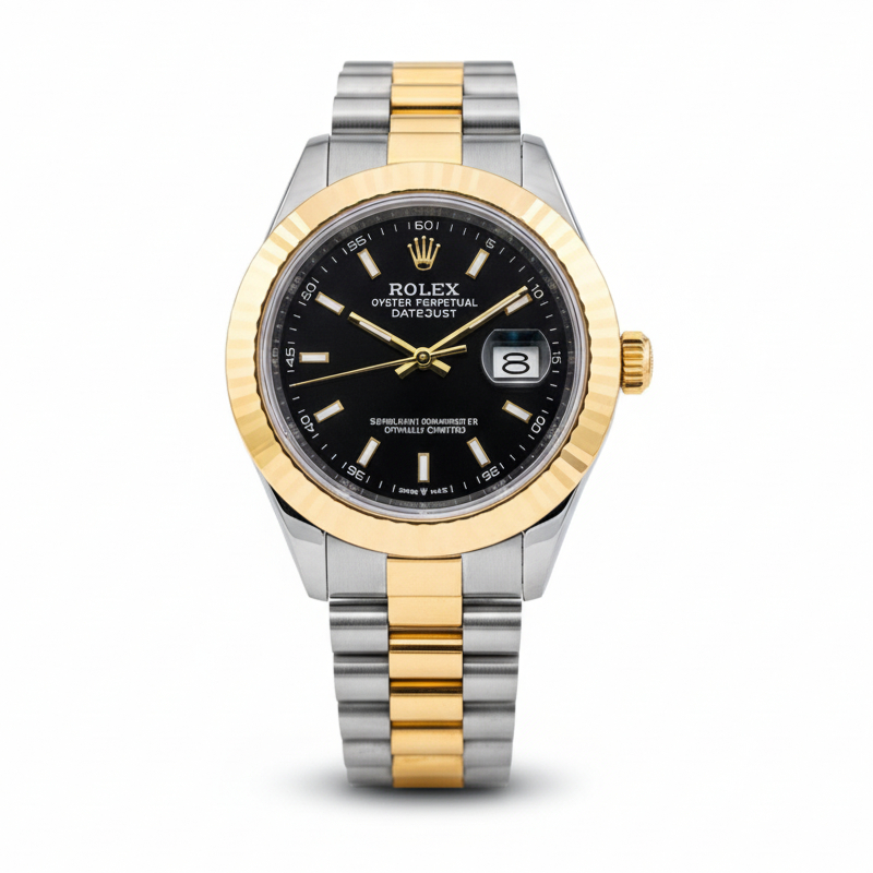 Rolex Datejust 41 (Two-Tone Black Dial)