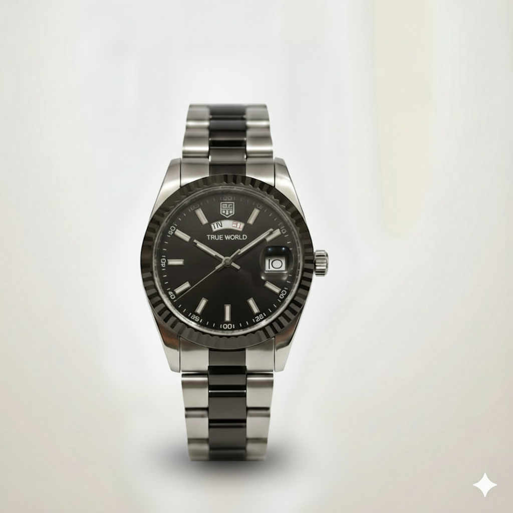 Truth Worth (NEIG WORE TRUE WORLD) Classic Day-Date Style Watch