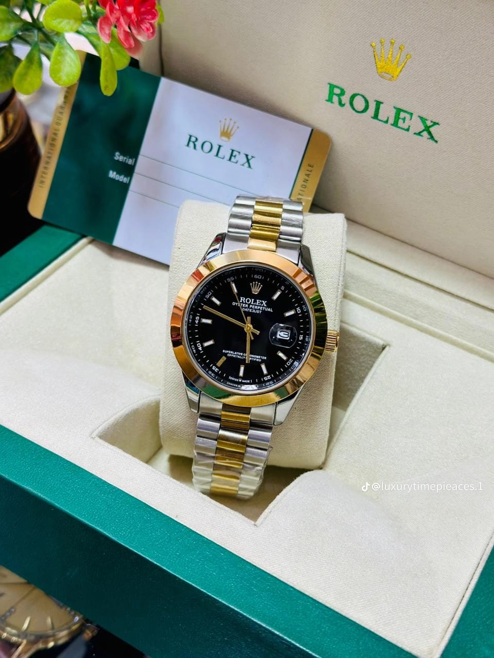 Rolex Datejust 41 (Two-Tone Black Dial) - Image 5