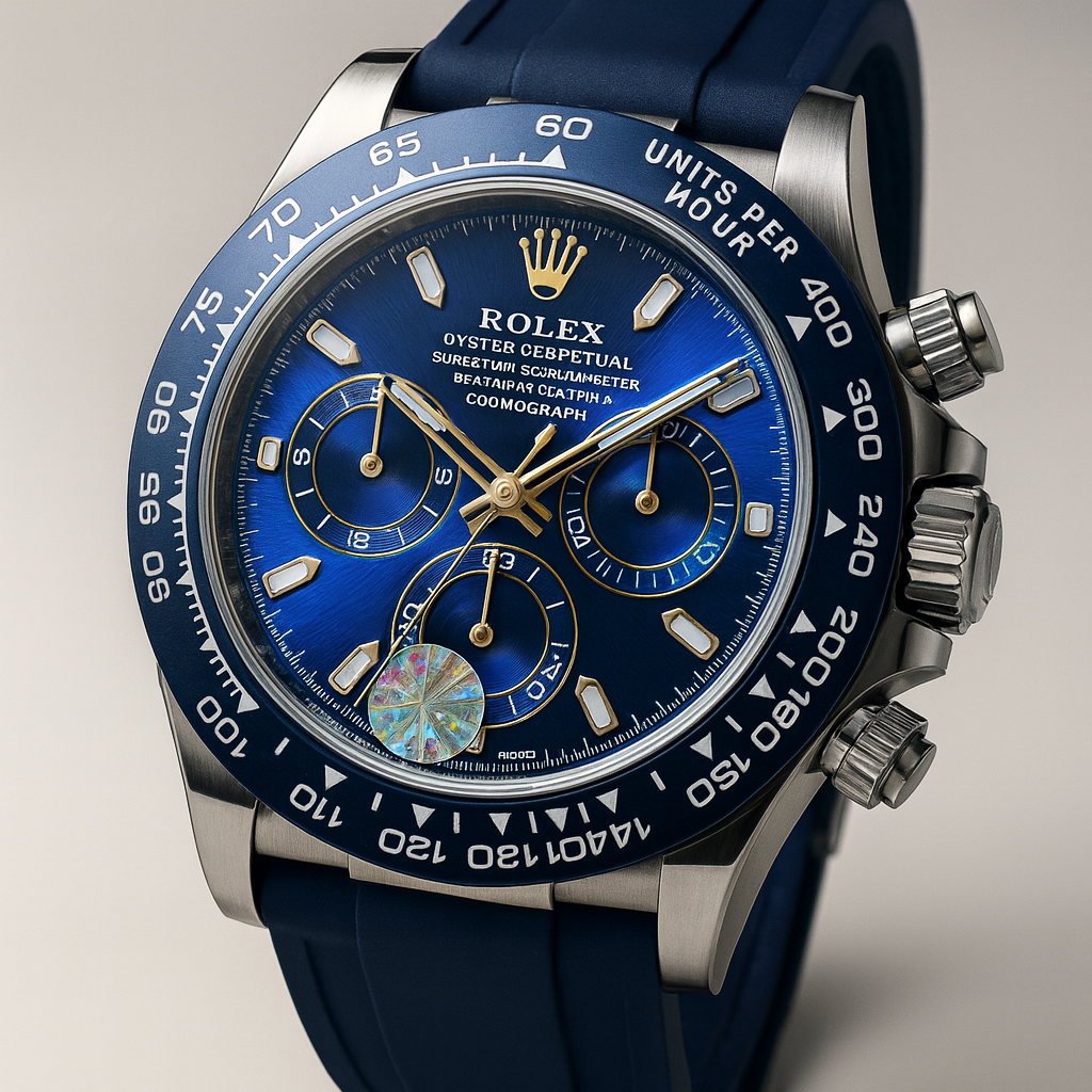 ROLEX OYSTER PERPETUAL Blue Sport Chronograph S9