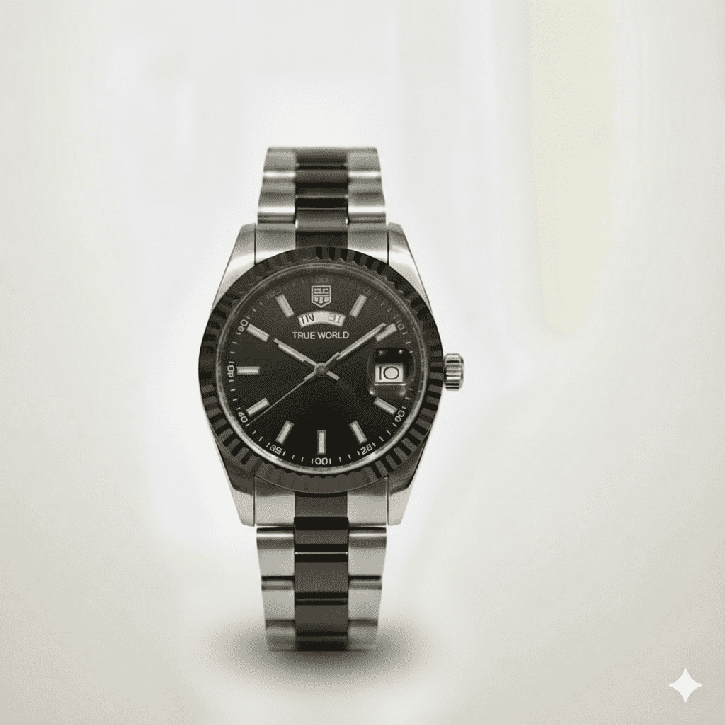 Truth Worth (NEIG WORE TRUE WORLD) Classic Day-Date Style Watch