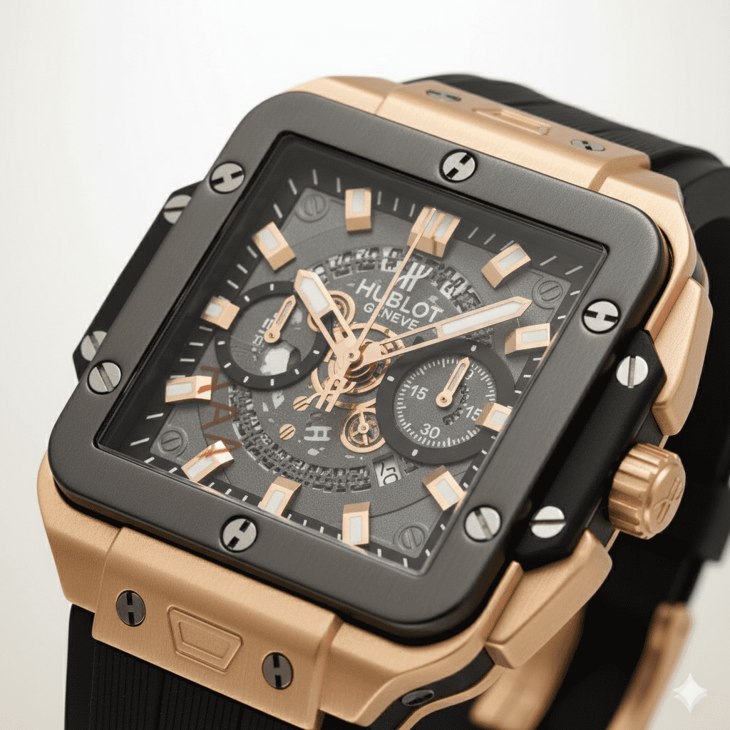 Hublot Square Bang Unico King Gold Ceramic - Image 3